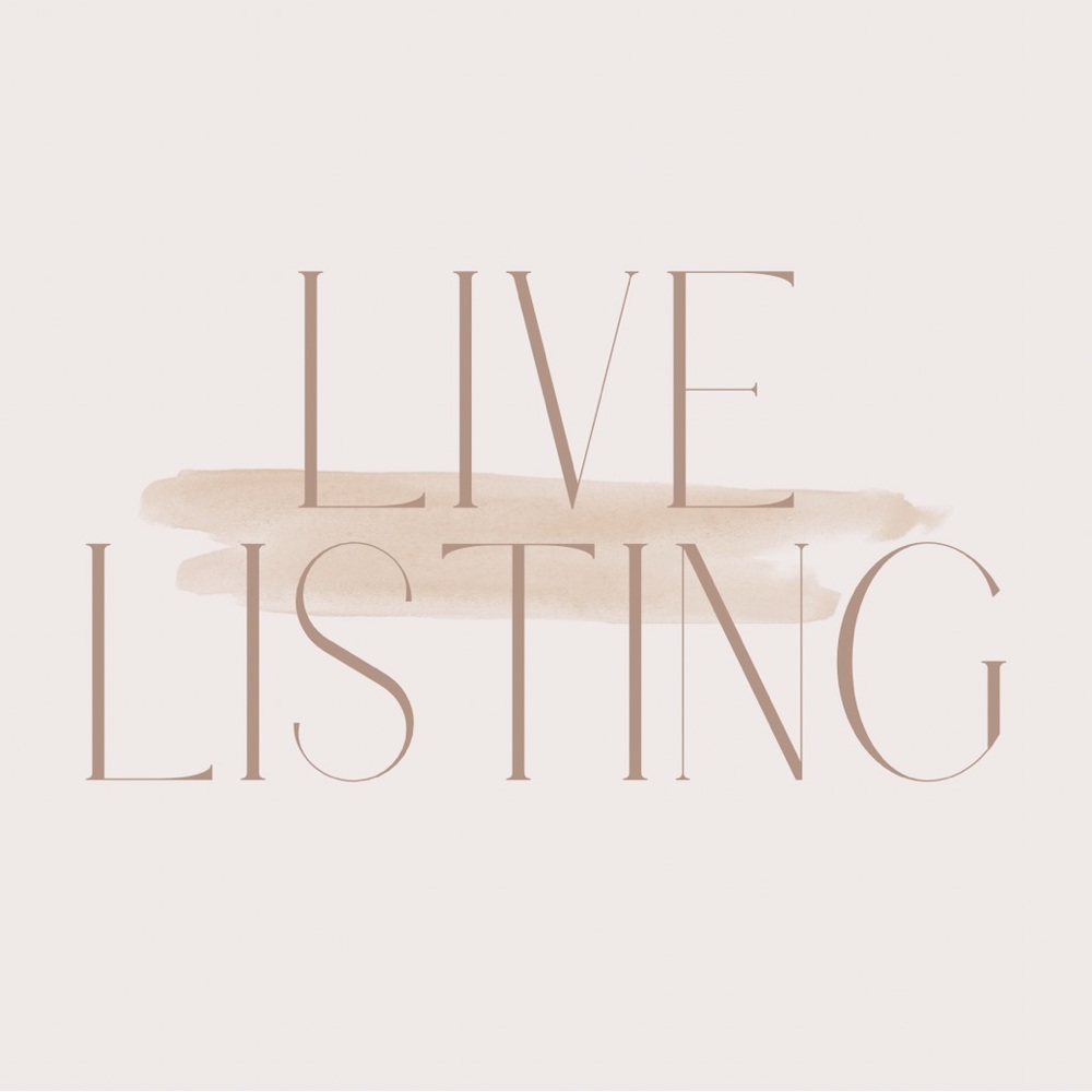 Live Listing!